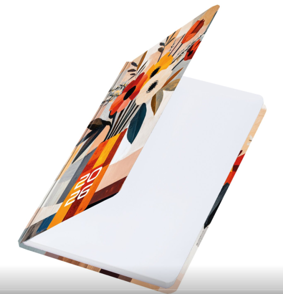 Ежедневник датированный 2026 с резинкой 145х203мм, А5, BRAUBERG, твердый, Букет, 117339 купить ЦИТ Ежедневник датированный 2026 с резинкой 145х203мм, А5, BRAUBERG, твердый, Букет, 117339 фото