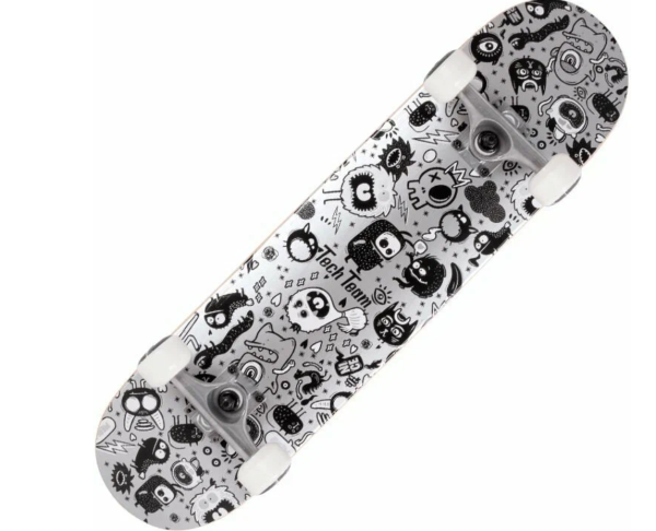 Скейтборд Tech Team Aliens Doodles купить ЦИТ Скейтборд Tech Team Aliens Doodles фото