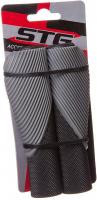 Грипсы STG HL-G303-1, 135 мм, черные-серые,комфортные. Х87801 фото