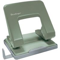 Дырокол Веrlingo до 30 л. "Universal", металлический, ассорти, с линейкой фото