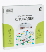 Игра настольная ТРИ СОВЫ "Словодел", 27*27см, картонная коробка фото