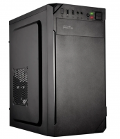 Корпус KingPrice KPCC-MN209 черный без БП mATX 1x80mm 2x120mm 2xUSB2.0 audio фото