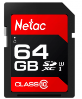 Карта памяти SDXC 64Gb Netac P600 Class10 U1 NT02P600STN-064G-R фото