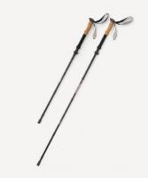 Треккинговые палки BERGER Hiking Peak Pro BHPP26TP5-01, 120-135 см, 5-секц., складн., черный/красный фото