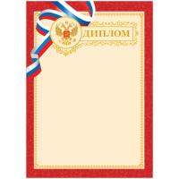 Диплом A4, ArtSpace, мелованный картон, тиснение фольгой фото