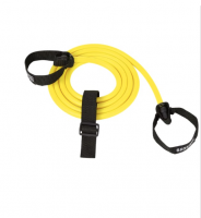 Эспандер лыжника-пловца BASEFIT ES-901 2 кг, light, 6х9х2200 мм, желтый  фото