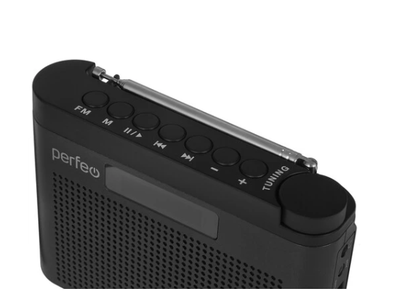 Радиоприемник PERFEO PF_C4941 I70GR ТАЙГА серый фото