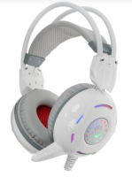 Игровые наушники с микрофоном A4 Bloody G300 белый  фото