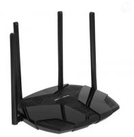 Wi-Fi роутер Mercusys MR80X AX3000 10/100/1000BASE-TX черный фото