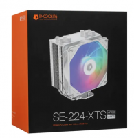 Кулер для процессора ID-Cooling SE-224-XTS ARGB WHITE  220W/PWM/ all Intel/AMD/Screws  фото