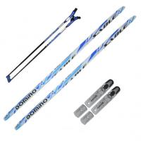 Лыжный Комплект с креплением NNN STC 150 см step фото