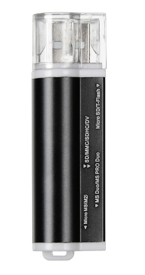 Устройство чтения карт памяти USB2.0 Buro BU-CR-3101 фото