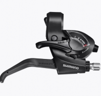 Шифтер Shimano Tourney ST-EF41 с ручкой тормоза правый 6 cкоростей, с тросом 2050мм купить ЦИТ Шифтер Shimano Tourney ST-EF41 с ручкой тормоза правый 6 cкоростей, с тросом 2050мм фото