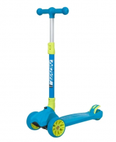 Самокат-кикборд NOVATRACK 120PROB.RAINBOW.BL20 складной механизм на руле, широкие свет.колеса PU пер купить ЦИТ Самокат-кикборд NOVATRACK 120PROB.RAINBOW.BL20 складной механизм на руле, широкие свет.колеса PU пер фото