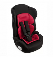 Автокресло детское ZLATEK KRES4135 ZL513 Lux разборное гр.I/II/III, гламур красный фото
