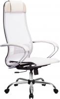 Кресло руководителя (офисное) Метта-4(MPRU)/подл.131/осн.052 (Белый)  фото