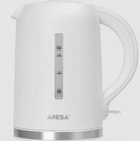 Чайник ARESA AR-3484, белый фото