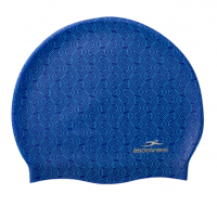 Шапочка для плавания 25DEGREES Twist Blue 25D22012A, силикон фото