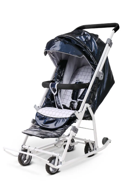 Санки-коляска Ника Наши Детки 9 сапфир НД9С/С фото