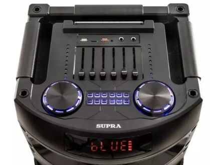 Минисистема Supra SMB-1100 черный 150Вт FM USB BT SD фото