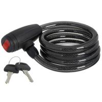 Замок-трос STG спиральный, с ключом диам.12х120см Х66510 фото