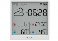 Метеостанция XIAOMI ATuMan Duka TH3 белый фото