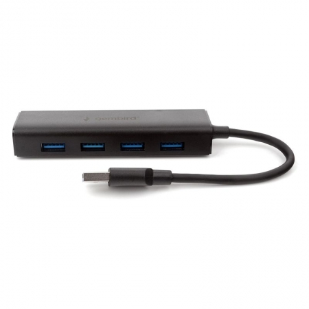 Хаб USB 3.0 Gembird UHB-C354 черный фото