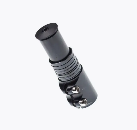 Удлинитель штока вилки Y-8-05 KAIWEI для безрезьбовой рулевой колонки 1-1/8", алюминиевый черный фото