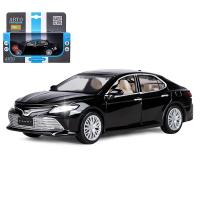 ТМ "Автопанорама" Машинка металлическая 1:34 Toyota Camry, черный, свет, звук, откр. двери, капот и  фото