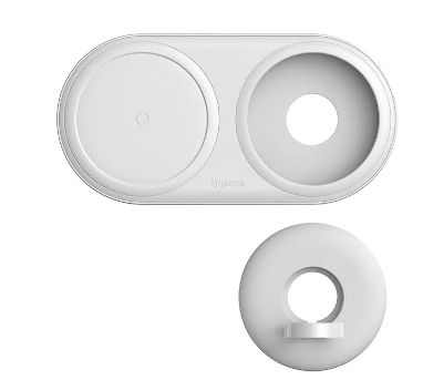 Беспроводное зарядное устройство Baseus BS-W511 Planet 12W Белый фото