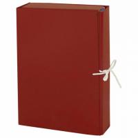 Папка для бумаг архивная А4 (225х310 мм), 85 мм, 2 завязки, бумвинил, до 700 листов, 120298 фото