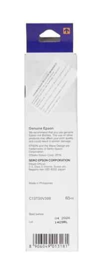 Чернила Epson 003 C13T00V398 пурпурный 65мл для L3100/3101/3110/3150/3151 (C13T00V398 Азия) фото