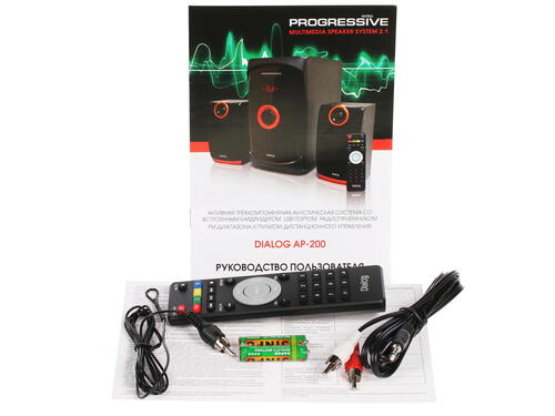 Колонки Dialog AP-200 2.1 фото