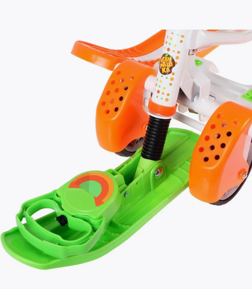 Снегокат Ника Тимка спорт 6 принт сиденья: Чебурашка ТС6/ЧБ1 фото