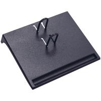 Подставка для календаря малая СТАММ, 175х205х37 мм, черная, ПК21 фото