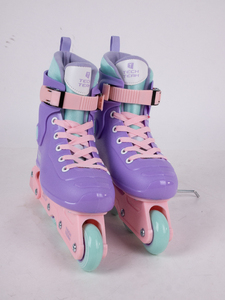 Роликовый коньки Tech Team Overdrive pink/purple  L(39-42)  фото