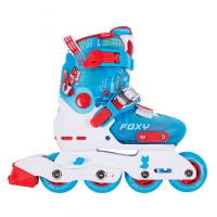 Роликовый коньки Tech Team Foxy Sky Blue M (32-35) фото