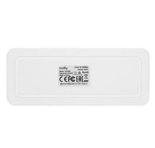 Коммутатор Cudy FS108D (L2) 8x100Мбит/с  фото