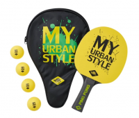 Набор н/т Donic-Schildkrot My Urban Style (1 ракетка + 4 мяча + чехол) фото