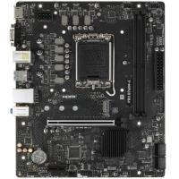 Материнская плата MSI PRO B760M-E <S-1700 Intel B760 2xDDR5 mATX AC`97 8ch(7.1) GbLAN+VGA+HDMI> фото