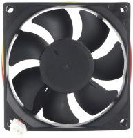 Вентилятор для корпуса Gembird D8025HM-3, 80x80x25, гидродинамический,3 pin фото