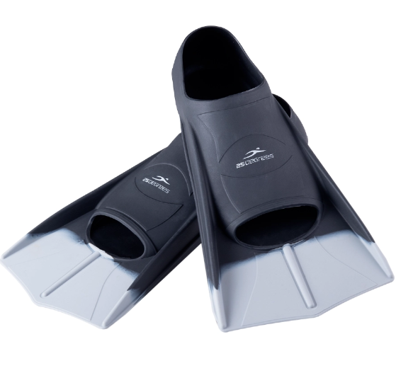 Ласты тренировочные 25DEGREES Pooljet Black/Grey 25D21001, XXS (27-29) фото