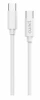 Кабель Type-C - Type-C PERO DC-08 1м белый PRDC-08TT1MW купить ЦИТ Кабель Type-C - Type-C PERO DC-08 1м белый PRDC-08TT1MW фото