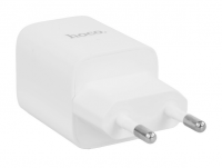 Зарядное устройство HOCO C149A 1USB+1Type-C 3.0A PD 30W+QC3.0 , White фото