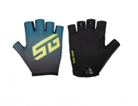 Перчатки STG Sens Skin, размер S, черный с синим фото