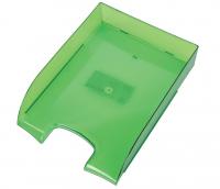 Лоток горизонтальный для бумаг BRAUBERG "Office style", 320х245х65 мм, тонированный зеленый, 237292 купить ЦИТ Лоток горизонтальный для бумаг BRAUBERG "Office style", 320х245х65 мм, тонированный зеленый, 237292 фото