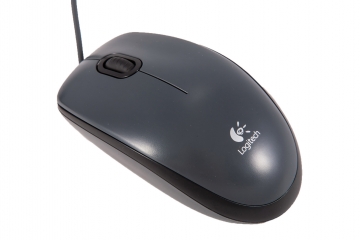 Мышь Logitech M90 Grey USB (910-001794/910-001795)  фото