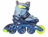 Роликовый коньки Tech Team Lotus Blue р.34-37 (M) Blue  фото