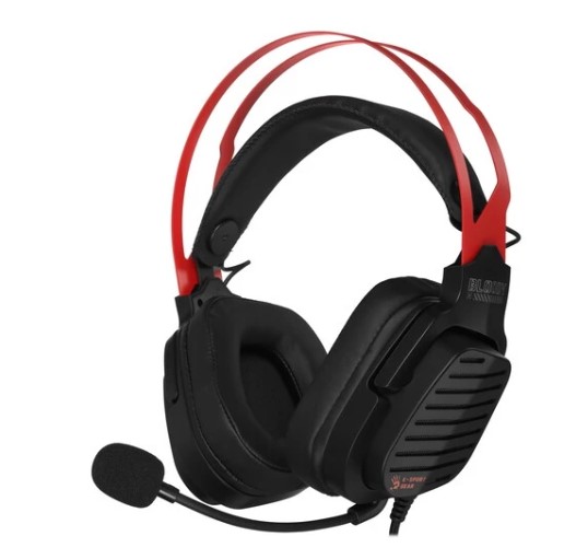 Игровые наушники с микрофоном A4 Bloody G560 черный/красный 2м мониторные USB (G560 SPORTS RED) фото