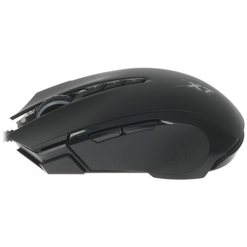 Мышь A4 Tech X89 черный оптическая (2400dpi) USB (8but) фото